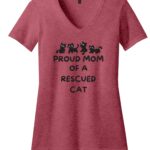 Proud Mom of a Rescued Cat T-Shirt